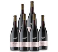 TRACES Merlot Red - Multi Award-Winning & Naturally Lighter - Sugar Free Wine, Lower Calorie, Vegan - Case of 6 x 750ml Bottles