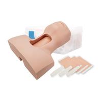Tracheostomy and Intubation Training Model - Cricothyrotomy and Tracheostomy Nursing Mannequin for Medical Training and Simulation