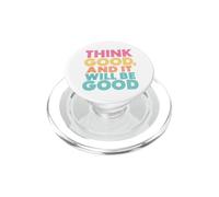 Tracht gut Think good and it will be good Motivation Chabad PopSockets PopGrip for MagSafe