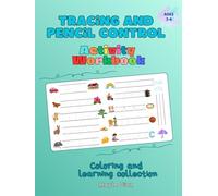 Tracing and pencil control: Activity Workbook | Kids ages 3-6