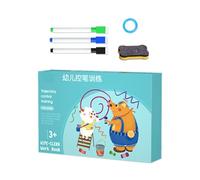 Tracing Cards for Practice - Learning to Master Erasable Pen - Writing and Graphic Kit for Learning to Write for Birthday Party Kindergarten Interactive Game