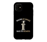 Tracing My Lineage Back To Olympus Greek Mythology Historian Case for iPhone 11