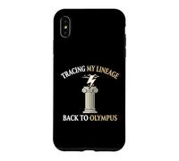 Tracing My Lineage Back To Olympus Greek Mythology Historian Case for iPhone XS Max