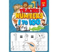 Tracing Numbers 1-100 For Preschool & Kindergarten: 123 Number tracing & handwriting practice workbook for kids age 3-5,Tracing number up to 100,Trace Counting Numbers.