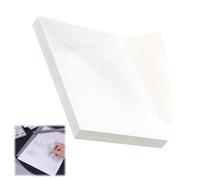 Tracing Paper 100 Sheets A4 Tracing Paper Clear Drafting Paper 18g/m² Graphite Paper White Carbon Paper Dressmaking Tracing Paper for Tracing, Design, Graphic, Scrapbooking