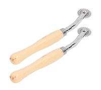 Tracing Wheel Sewing Tool with Stainless Steel Roller for Leather, Paper and Cloth, Leather Goods, Perforating and Aligning Holes, Luggage Accessories Making