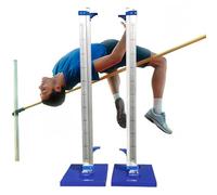 Track and Field High Jump Standards, 30-230cm/0.98-7.54ft Aluminium Athletics Equipment for Competition, School Training