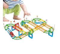 Track Car Toys, Indoor Activity Toy, 54x30cm/21.26x11.81 Inches, Toddler Race Track, Ramp Car Playset, Easy To Assemb-le & Safe, For Boys Baby Children Play Home Christmas