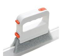 Track Cleaner, or Sliding Door Rail Cleaner, Ergonomically Stable Duster with Removable Cleaning Pads for Tiles, Glass, Bathroom, Kitchen