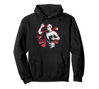 Track Coach Relay Baton Passing Sport Athletic Silhouette Pullover Hoodie