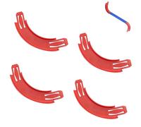 Track Connectors Pieces Easy Setup Flexible Adapter | Car Track Rail Replacement Connector for Indoor Home Playroom Living Room Classroom Holiday Birthday Boys Girls Kids