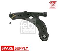 TRACK CONTROL ARM FOR AUDI A3 FEBI BILSTEIN 19820 FITS FRONT AXLE LEFT, LOWER