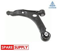TRACK CONTROL ARM FOR CITROËN JUMPER LEMFÖRDER 34835 01 FITS FRONT AXLE, LEFT
