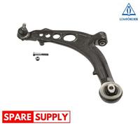 TRACK CONTROL ARM FOR FIAT PUNTO LEMFÖRDER 28137 01 FITS FRONT AXLE, LEFT