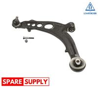 TRACK CONTROL ARM FOR FIAT PUNTO LEMFÖRDER 28137 01 FITS FRONT AXLE, LEFT