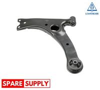 TRACK CONTROL ARM FOR TOYOTA ALTIS LEMFÖRDER 39814 01 FITS FRONT AXLE, LEFT