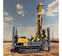 Track Crawler Mounted Diamond Core Drilling Rig - Hydraulic Exploration Drill Machine for Mining and Geology