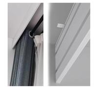 Track-Free ain Box Valance - Ceiling Mount Aluminum Panel 1-7m Adjustable Room Divider for Living Room/Bedroom 14cm Height 6.5m Length - Modern Home Decor Solut