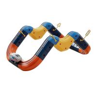 Track Fusion Train Set - 3D Infinity Track Magic Cube Train, Gravity Defying Flexible Race Track Building Toy for Boys Girls 3-8