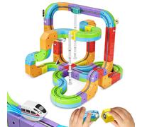 Track Fusion Train Set for Kids, 3D Cube Trackle System, Magic Rail Cube, STEM Trackfusion Train Toy for Boys & Girls Aged 3+ (Ultimate Edition (88 Pieces / 66 Track))