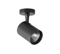 Track Lighting Ceiling,Spot Lights Ceiling Led LED Ceiling Lights 7W 10W 20W 30W COB Down Light Foldable 360° Rotatable Spot AC220V 230V(Black,20W Cold White 6000K)