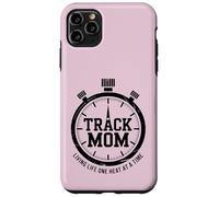 Track Mom Living Life One Heat At A Time Graphic Case for iPhone 11 Pro Max