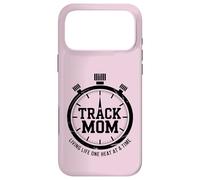 Track Mom Living Life One Heat At A Time Graphic Case for iPhone 17 Pro Max