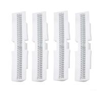 Track-Mounted Spring Guide for Folding Wardrobe Doors Cabinets and Bathroom Storage Vanities 2pcs or 4pcs (4pcs)