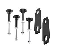 Track Mounting Pins Waterproof Car Top Luggage Rack Systems For Recovery Tracks With 4.72"-6.69" Hole Spacing Recovery Board Mounting Kit