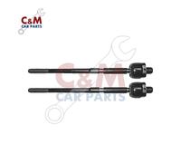 Track Rod Axle Joint Rack End Pair Fits Fiat Punto-1993-2000