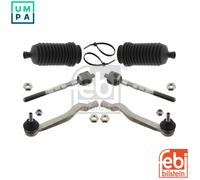 Febi Bilstein Tie Rod Kit 34332 - Front Axle, Left/Right, OE Matching Quality (Dacia/Renault)