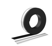 Track Saw Guide Rail Tape, 3M Guide Rail Track Tape Splinter Guard for Track Saw Black Anti-Splinter Protection Strip Track Saw Accessories Replacement Strip Rubber for Protector Rail