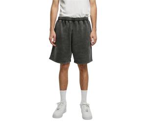 Track suit shorts Urban Classics Heavy Sand Washed Noir L