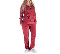 Track Suits for Women Set Sweatsuits 2 Piece Tracksuit, Brick Red, Large