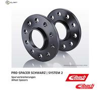 2x Wheel spacer flange black S90-2-15-017-B EIBACH for MERCEDES-BENZ AUDI VW