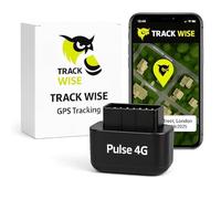 Track Wise Pulse 4G GPS Car Tracker | Plug & Play OBD Vehicle Tracking Device | Real-Time Location, Route History & Alerts via App | Easy Setup for Cars, Vans & Fleet Management