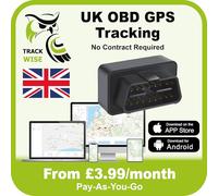 Track Wise Pulse - Plug & Play OBD GPS Car Tracker | Real-Time Tracking via App | Trip History & Security Alerts | No Installation Required