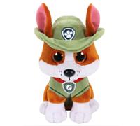 (Tracker 15cm) Paw Patrol Plush Soft Toy TY BEANIE BOOS Skye Chase Teddies Kids Gift