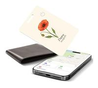 Tracker Smart Finder, Smart Card Wallet Finder GPS Tracker, Keys Finder, and Item Locator for Keys, Bags, Passports,August