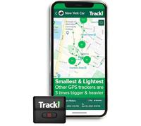 Tracki Mini 4G GPS Tracker for Car, Bike & Luggage - Magnetic - Real Time - Geo Fence Alerts - International Coverage - Long History Log - Waterproof Case - Long Battery Life - Subscription Required