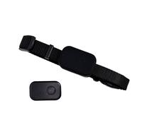 Tracking Devices for Hidden Cars No Monthly Fee Pet Collar with Find My Network Clip, No Charging, CR2032 Battery Lightweight, for Dogs/Cats, 4 g Watch (Black, 4.5 x 3 x 1 cm)