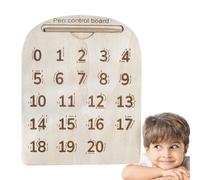 Tracking for Kids - Tracking Number, Wooden Letter Tracking Sensory Pad | Learn To Write Tracking for Kids, Must Have Preschool Classroom for Boys Girls