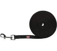 Tracking Leash, Rubberised, S - M: 5 M,15 mm, Black