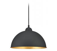 Tracking Lighting Black Jimmy Track Pendant Head Black/Gold Trio 73120102