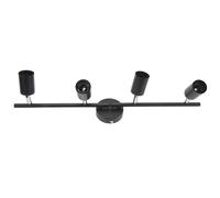 Tracking Lights Ceiling LED 4 60W Adjustable Angle Foldable Matte Black 4 Light