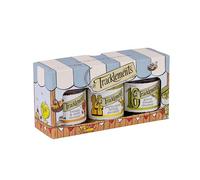 Tracklements - Farmers Market Pack - 170g Particularly British Piccalilli, 190g Tomato & Chilli Chutney and 200g Green Tomato Chutney