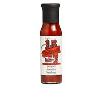 Tracklements Proper Tomato Ketchup, The Ideal Condiment for Bacon, Sausage, Chips or Partnered with a Full English and Stir Fries, Vegan and Vegetarian Friendly, Gluten Free, 230ml Bottle