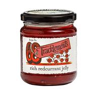 Tracklements Rich Redcurrent Jelly, The Ideal Condiment for Soft Cheese, Lamb, Gammon and Gamey Meats, Vegetarian and Vegan Friendly, Gluten Free, 220g Jar