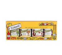 Tracklements - The Cheese Lover's Collection Gift Pack, Containing Apple & Cider Brandy Chutney, Apricot & Ginger Chutney and Fresh Chilli Jam, 200g Jars and Caramelised Onion Marmalade, 210g Jar