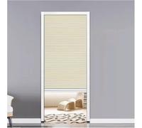 Trackless Honeycomb Pull-Down Air Conditioning Partition Curtain Invisible Sliding Door Solution for Bedroom Kitchen Bathroom - Space-Saving Folding Door Design